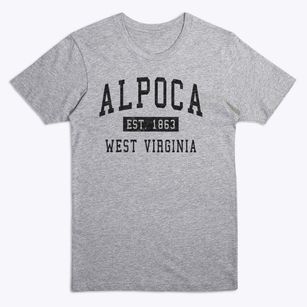 Alpoca West Virginia Classic Established Premium T-Shirt