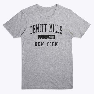 Dewitt Mills New York Classic Established Premium T-Shirt