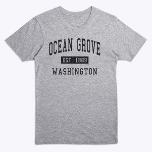 Ocean Grove Washington Classic Established Premium T-Shirt