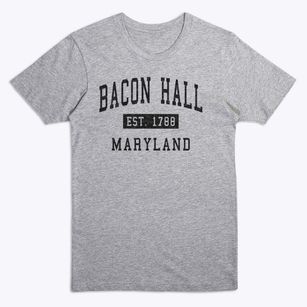 Bacon Hall Maryland Classic Established Premium T-Shirt