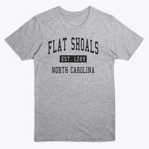 Flat Shoals North Carolina Classic Established Premium T-Shirt