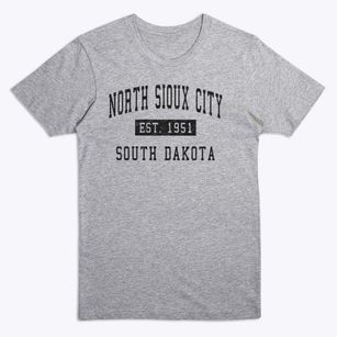 North Sioux City South Dakota Classic Established Premium T-Shirt