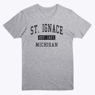 St. Ignace Michigan Classic Established Premium T-Shirt