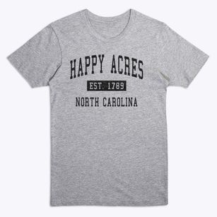 Happy Acres North Carolina Classic Established Premium T-Shirt