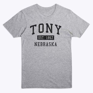 Tony Nebraska Classic Established Premium T-Shirt