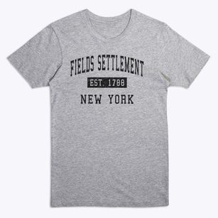 Fields Settlement New York Classic Established Premium T-Shirt