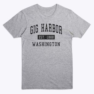 Gig Harbor Washington Classic Established Premium T-Shirt