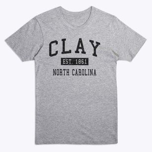 Clay North Carolina Classic Established Premium T-Shirt
