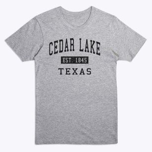 Cedar Lake Texas Classic Established Premium T-Shirt