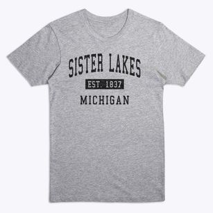Sister Lakes Michigan Classic Established Premium T-Shirt