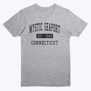 Mystic Seaport Connecticut Classic Established Premium T-Shirt