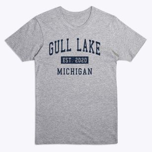 Gull Lake Michigan Classic Established Premium T-Shirt