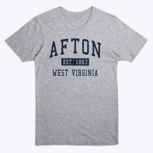 Afton West Virginia Classic Established Premium T-Shirt