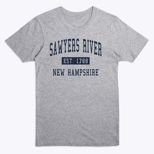 Sawyers River New Hampshire Classic Established Premium T-Shirt