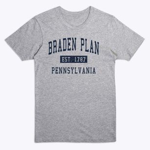 Braden Plan Pennsylvania Classic Established Premium T-Shirt