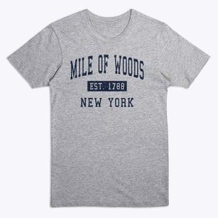 Mile Of Woods New York Classic Established Premium T-Shirt