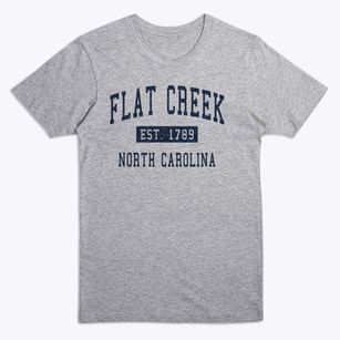 Flat Creek North Carolina Classic Established Premium T-Shirt