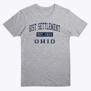 Gist Settlement Ohio Classic Established Premium T-Shirt