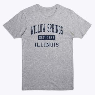 Willow Springs Illinois Classic Established Premium T-Shirt
