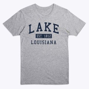 Lake Louisiana Classic Established Premium T-Shirt