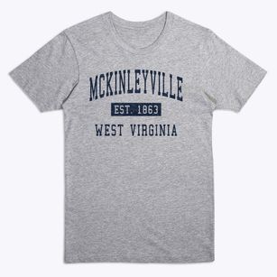 Mckinleyville West Virginia Classic Established Premium T-Shirt