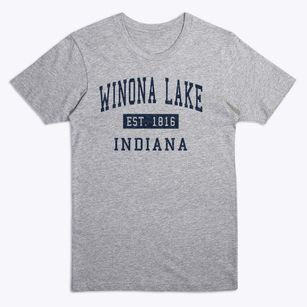 Winona Lake Indiana Classic Established Premium T-Shirt