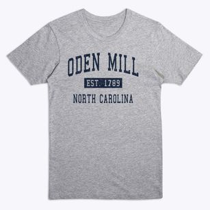 Oden Mill North Carolina Classic Established Premium T-Shirt