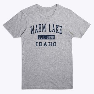 Warm Lake Idaho Classic Established Premium T-Shirt