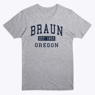Braun Oregon Classic Established Premium T-Shirt