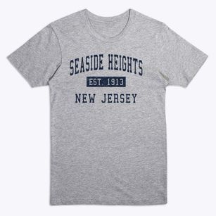 Seaside Heights New Jersey Classic Established Premium T-Shirt