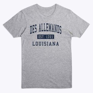 Des Allemands Louisiana Classic Established Premium T-Shirt