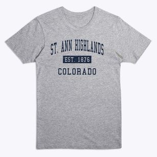 St. Ann Highlands Colorado Classic Established Premium T-Shirt