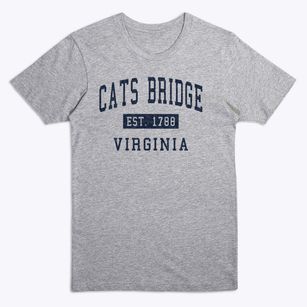 Cats Bridge Virginia Classic Established Premium T-Shirt