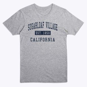 Sugarloaf Village California Classic Established Premium T-Shirt