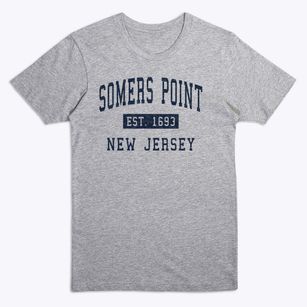 Somers Point New Jersey Classic Established Premium T-Shirt