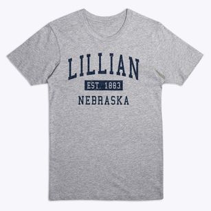 Lillian Nebraska Classic Established Premium T-Shirt