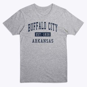 Buffalo City Arkansas Classic Established Premium T-Shirt