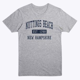 Nuttings Beach New Hampshire Classic Established Premium T-Shirt