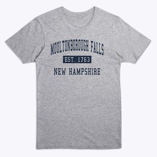 Moultonborough Falls New Hampshire Classic Established Premium T-Shirt