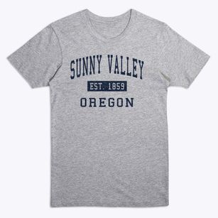 Sunny Valley Oregon Classic Established Premium T-Shirt