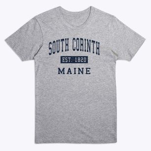 South Corinth Maine Classic Established Premium T-Shirt
