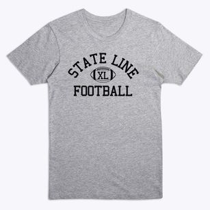 State Line Homeschool Rush Classic Football Premium T-Shirt