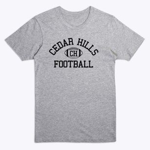 Cedar Hills School Classic Football Premium T-Shirt