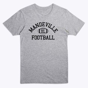 Mandeville Junior High School Classic Football Premium T-Shirt