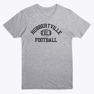 Hubbertville High School Classic Football Premium T-Shirt