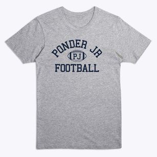 Ponder Jr High School Classic Football Premium T-Shirt