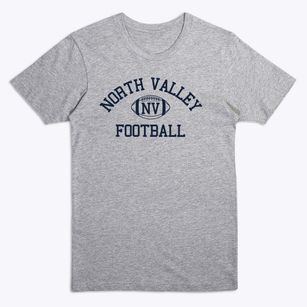 North Valley School Classic Football Premium T-Shirt