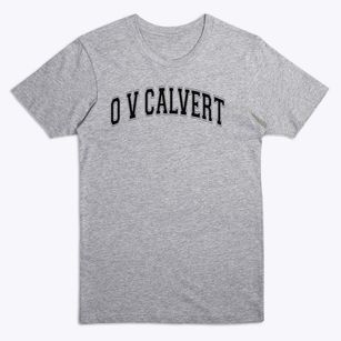 O V Calvert Elementary School Varsity Arch Premium T-Shirt