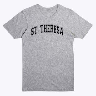St Theresa Parish Varsity Arch Premium T-Shirt