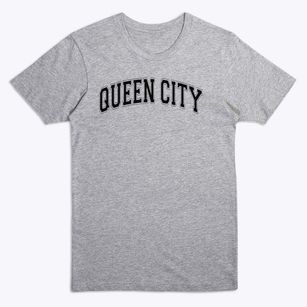 Queen City High School Varsity Arch Premium T-Shirt